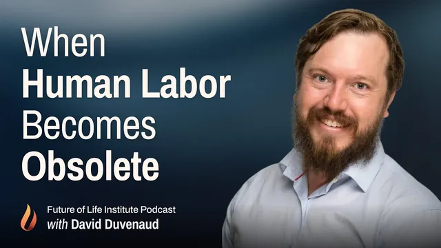 Future of Life episode artwork featuring David Duvenaud: When Human Labor Becomes Obsolete